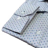 Brooksfield 2216 Small Diamond Stretch cotton Business Shirt