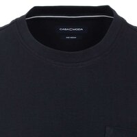 Casa Moda Cotton Pocket Tee Navy