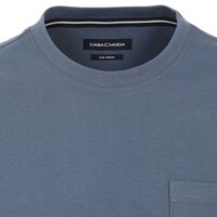 Casa Moda Cotton Pocket Tee Denim Blue