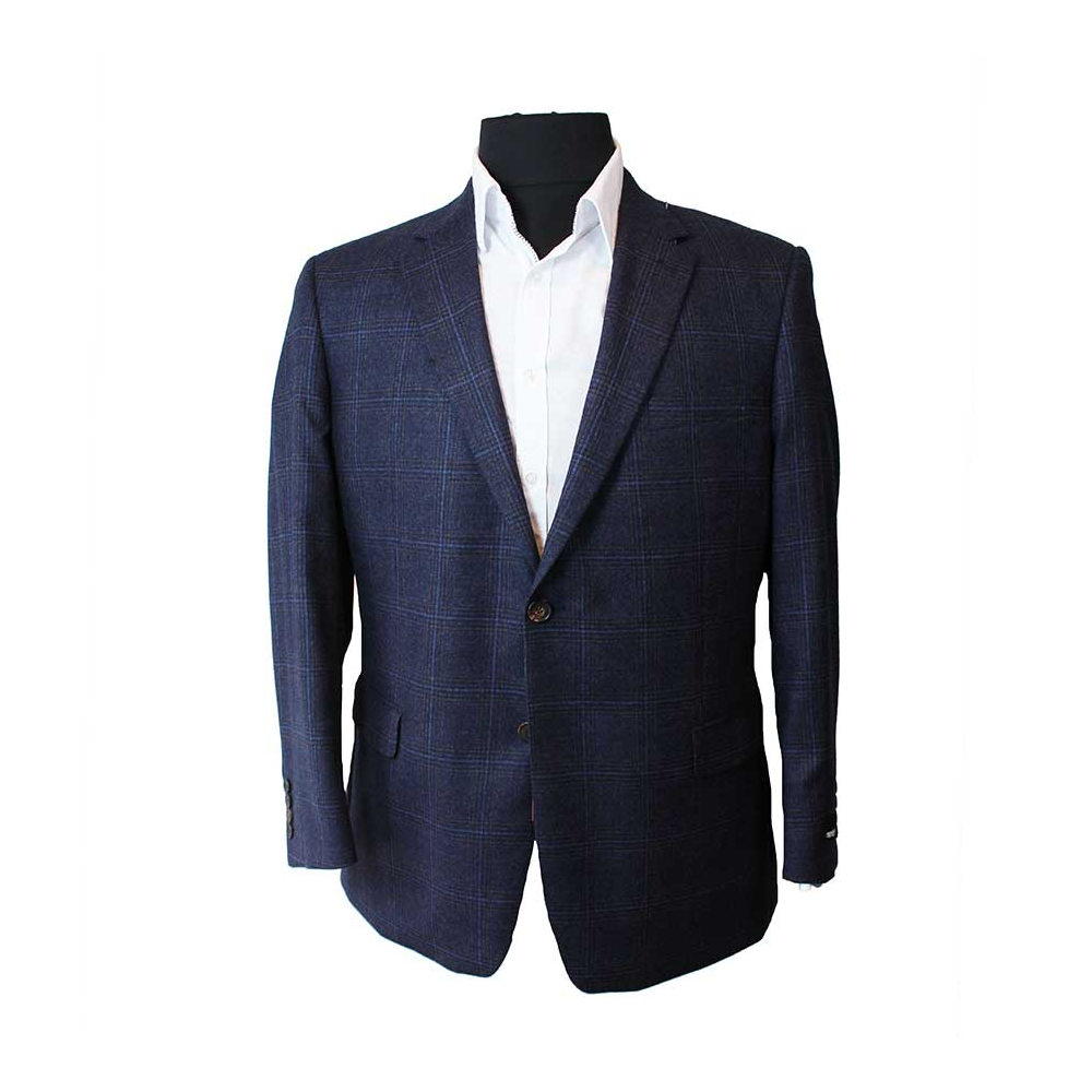 Rembrandt Cumbria Navy Brown Check Blazer