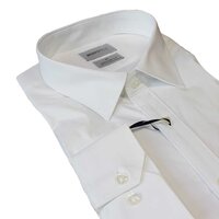 Brooksfield Premium Stretch Cotton Business Shirt White