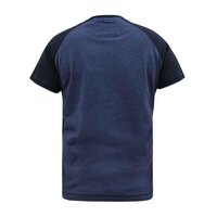 D555 Cobra Kai Print Tee Denim Marl Navy