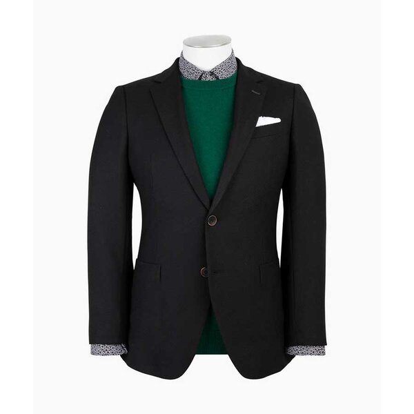 Rembrandt CC5090 Cumbria Black Textured Blazer-shop-by-brands-Beggs Big Mens Clothing - Big Men's fashionable clothing and shoes