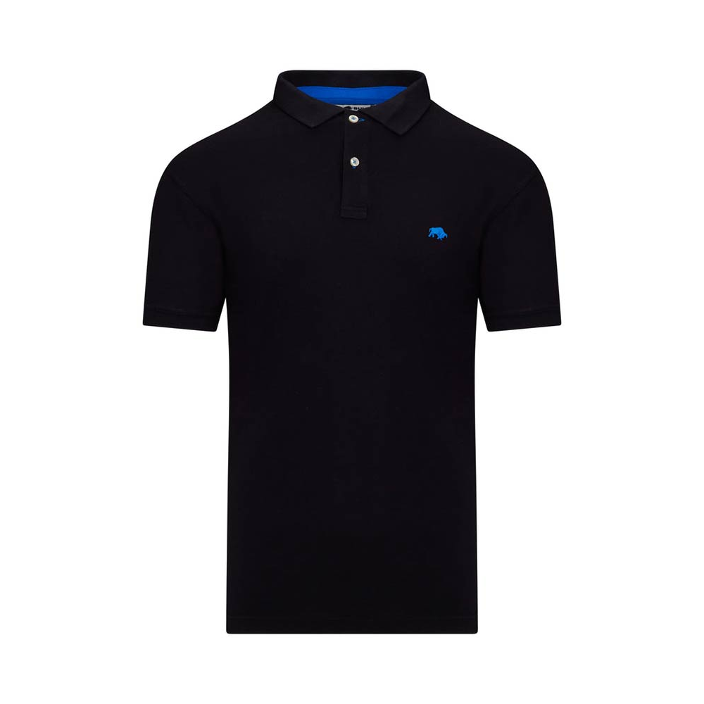 Raging Bull Signature Cotton Polo Black - Shop By Brand - See All of ...