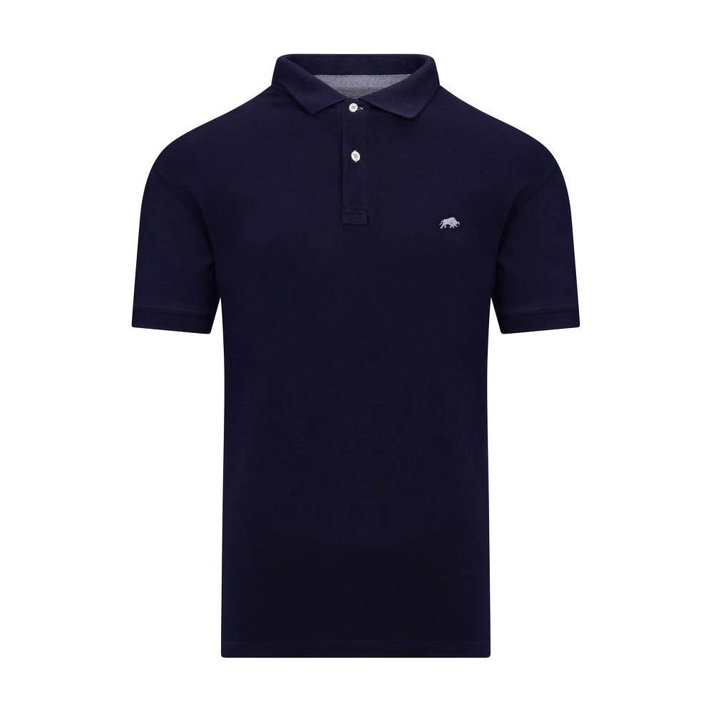 Raging Bull Signature Cotton Polo Navy