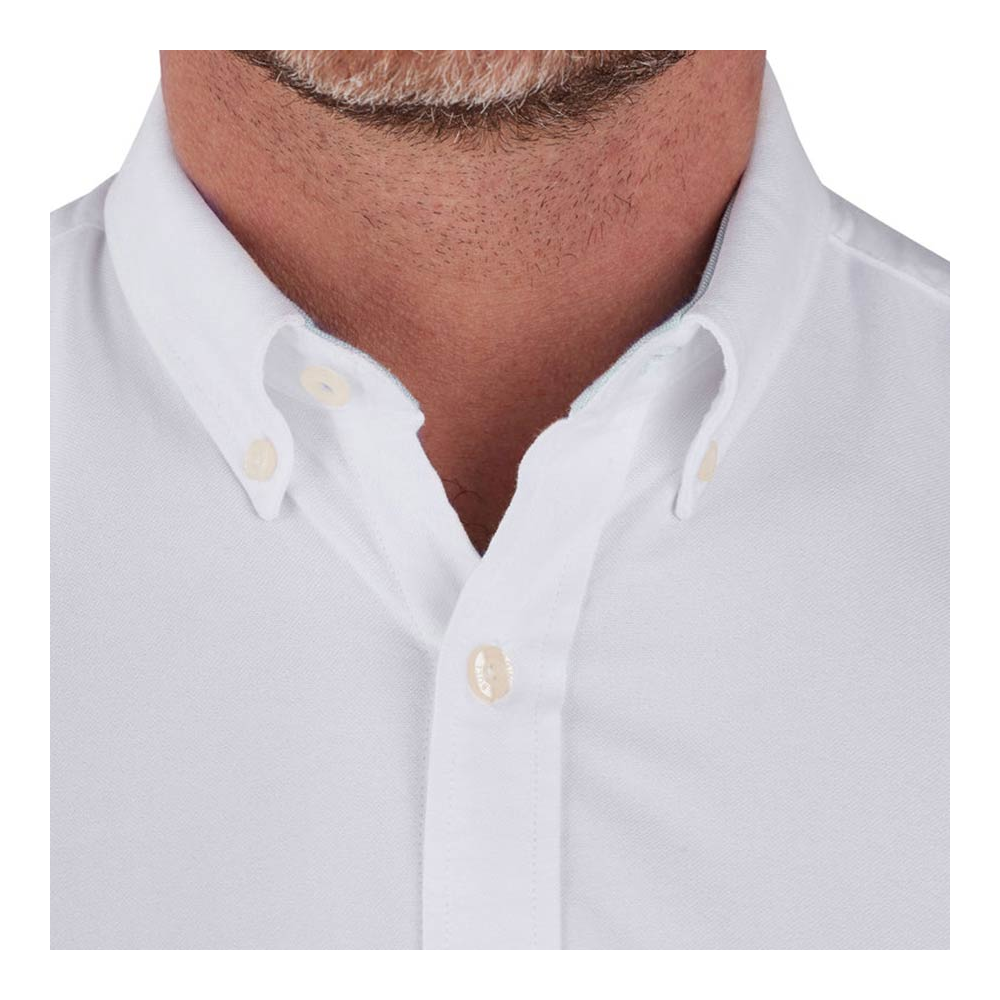 Raging Bull Oxford Weave Cotton Long Sleeve White NZ's biggest range