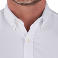 Raging Bull Oxford Weave Cotton Long Sleeve White