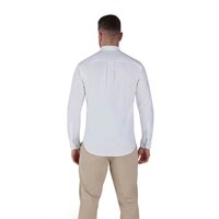 Raging Bull Oxford Weave Cotton Long Sleeve White