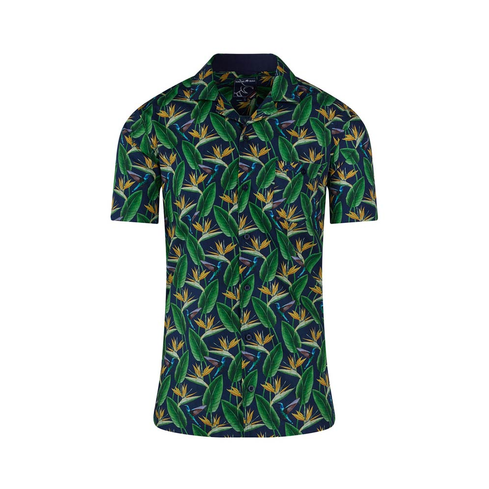 Raging Bull Bold Hawaiian Short Sleeve Shirt