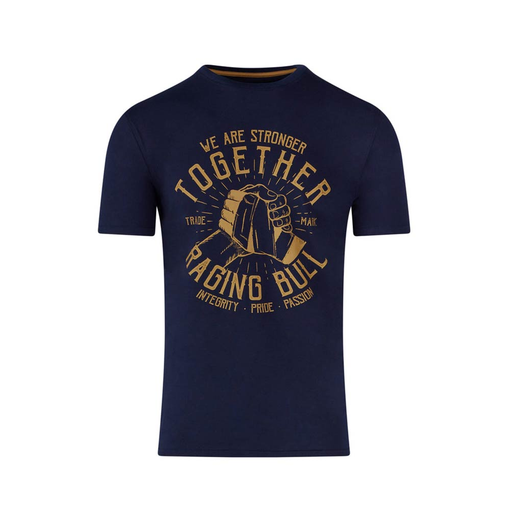 Raging Bull Strong Together Tee Navy