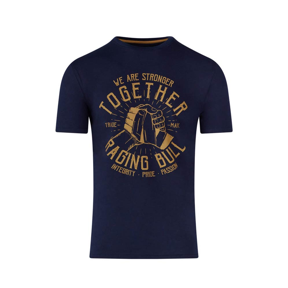 Raging Bull Strong Together Tee Navy