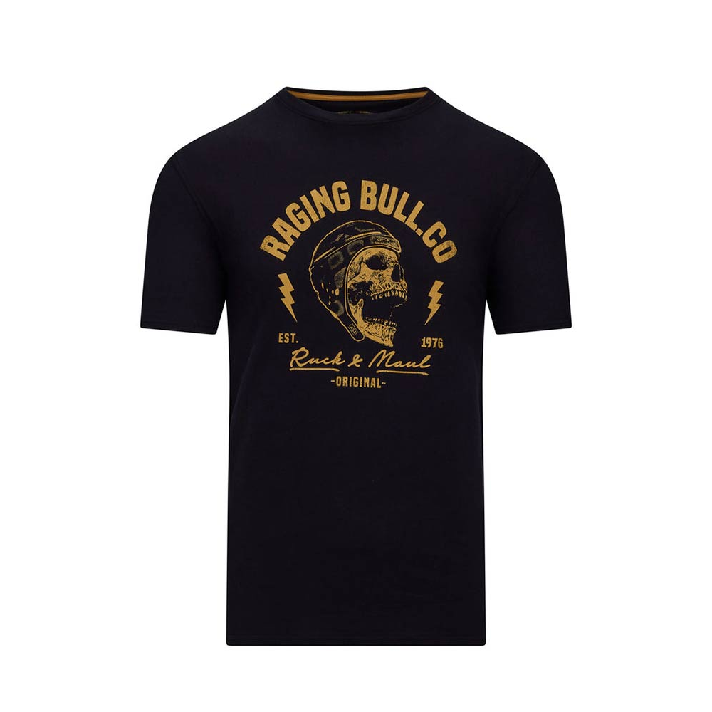 Raging Bull CO SKULL tee Black