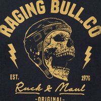 Raging Bull CO SKULL tee Black