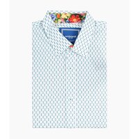 Rembrandt Green Diamond Short Sleeve Shirt