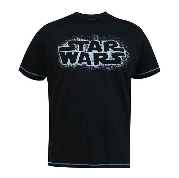 D555 Star Wars Tee Black-shop-by-brands-Beggs Big Mens Clothing - Big Men's fashionable clothing and shoes
