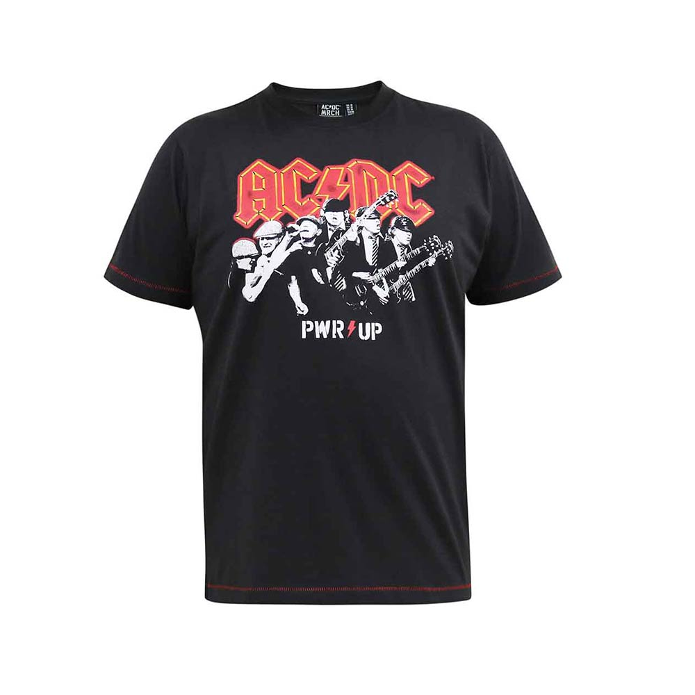 D555 ACDC Band Members Tee Black