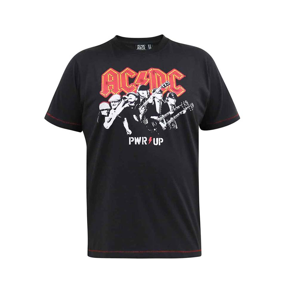 D555 ACDC Band Members Tee Black