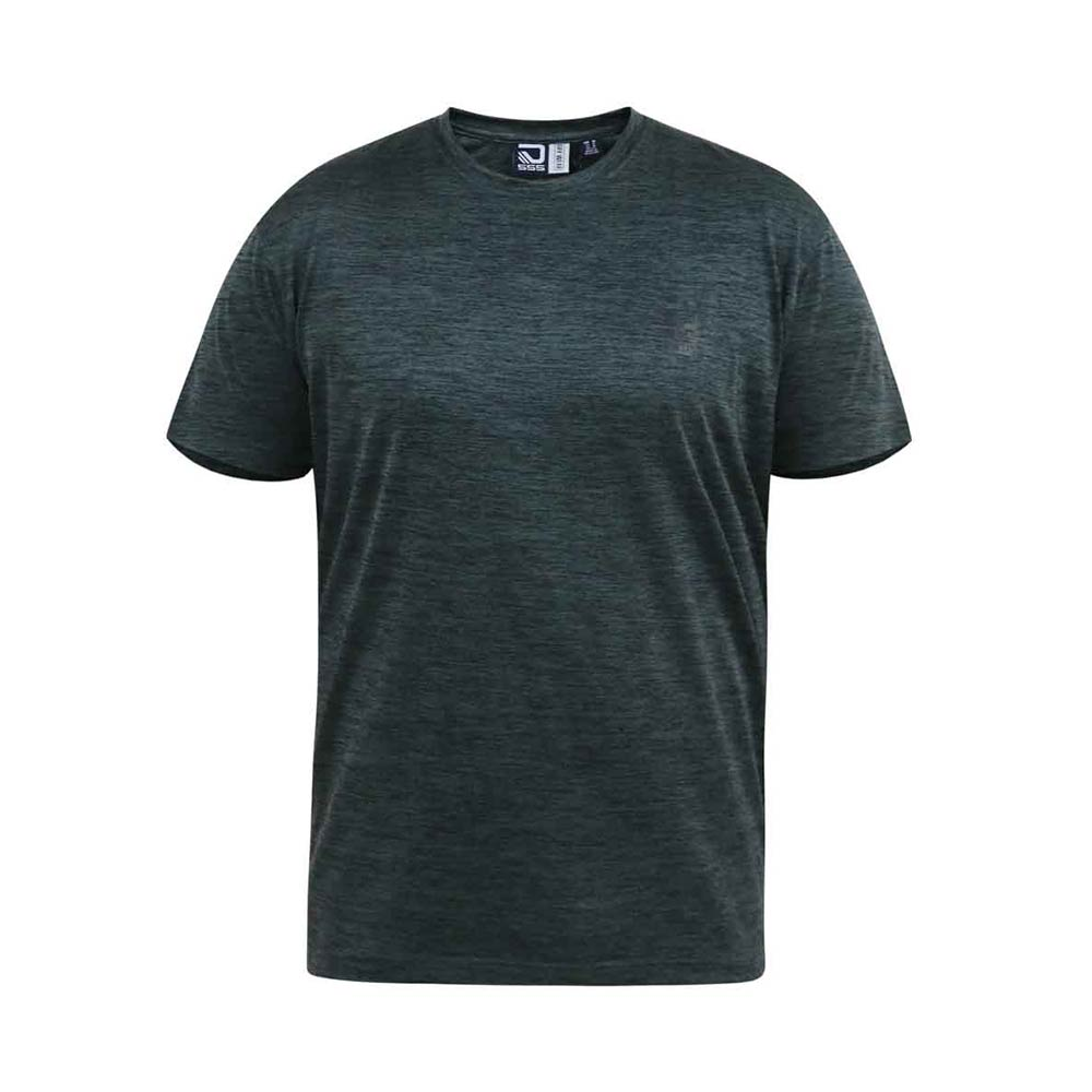 D555 Dry Wear Sports Tee Black Grey 