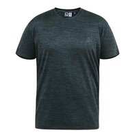 D555 Dry Wear Sports Tee Black Grey 