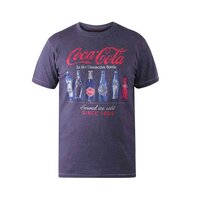 D555 Coca Cola Bottle Tee Denim Blue 