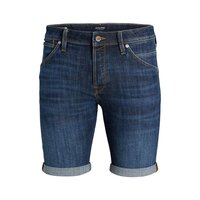 Jack and Jones Stretch Denim Short Blue Denim