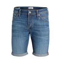 Jack and Jones Stretch Denim Short Light Denim