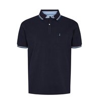North 56 Classic Contrast Collar Polo Navy