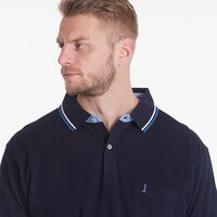 North 56 Classic Contrast Collar Polo Navy