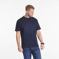 North 56 Embroidered Stamp Tee Navy