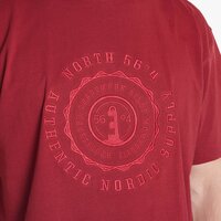 North 56 Embroidered Stamp Tee Maroon