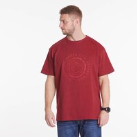 North 56 Embroidered Stamp Tee Maroon