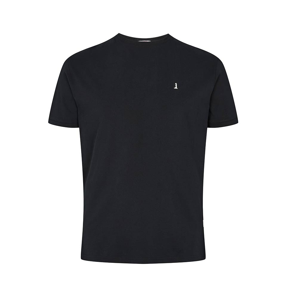 North 56 Super Flex Pique Cotton Tee Black