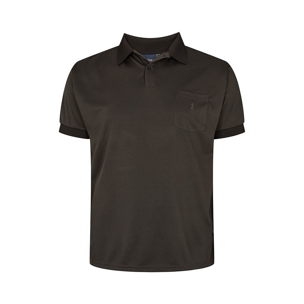 North 56 Cool Effect Polo With pocket Dark Khaki 