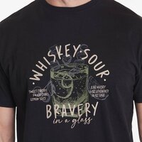 North 56 Whiskey Sour Print Tee Black