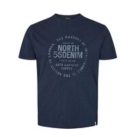 North 56 Denim Supply Print Navy