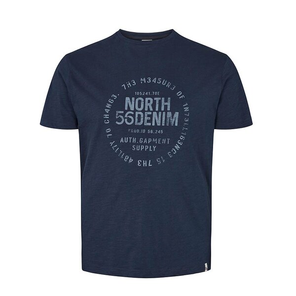 North 56 Denim Supply Print Navy-shop-by-brands-Beggs Big Mens Clothing - Big Men's fashionable clothing and shoes