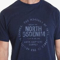 North 56 Denim Supply Print Navy