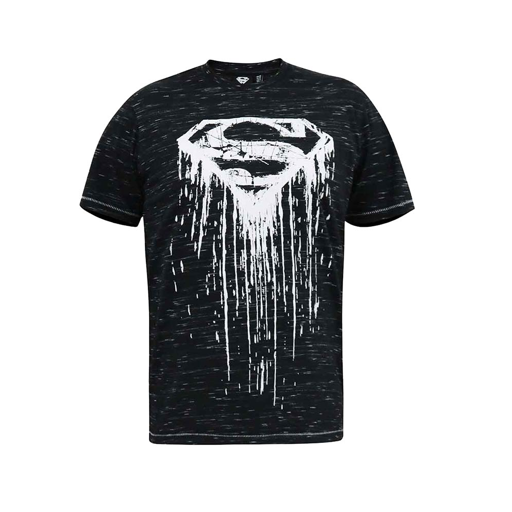 D555 Superman S Tee Black