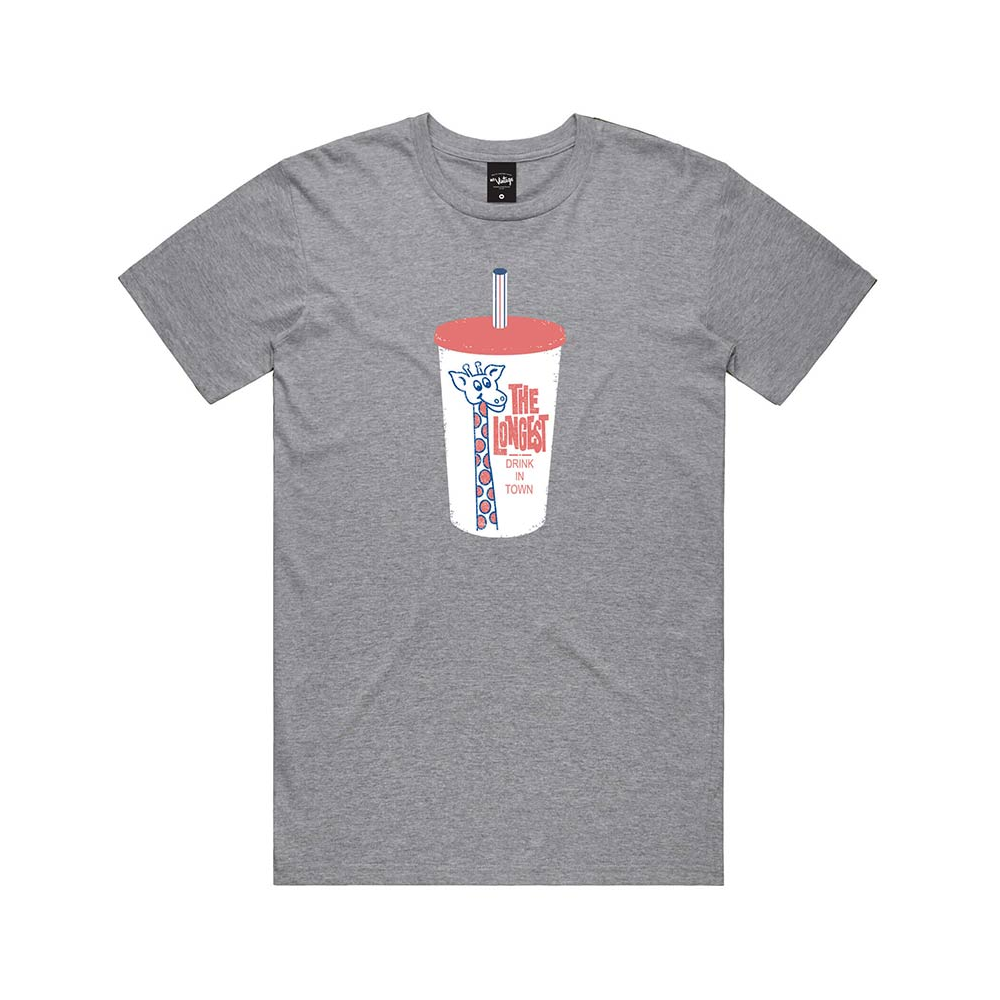 Mr Vintage Longest Drink Cup Tee Grey