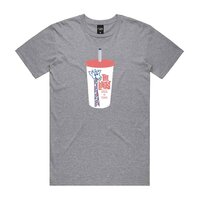 Mr Vintage Longest Drink Cup Tee Grey