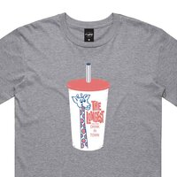 Mr Vintage Longest Drink Cup Tee Grey