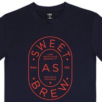 Mr Vintage Sweet as Brew Tee Navy