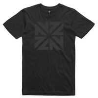 Mr Vintage NZZN Print Tee Black