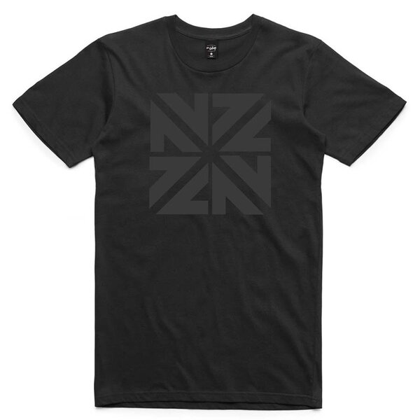 Mr Vintage NZZN Print Tee Black-shop-by-brands-Beggs Big Mens Clothing - Big Men's fashionable clothing and shoes