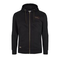 North 56 Embroidered Logo Full Zip Hoody Black