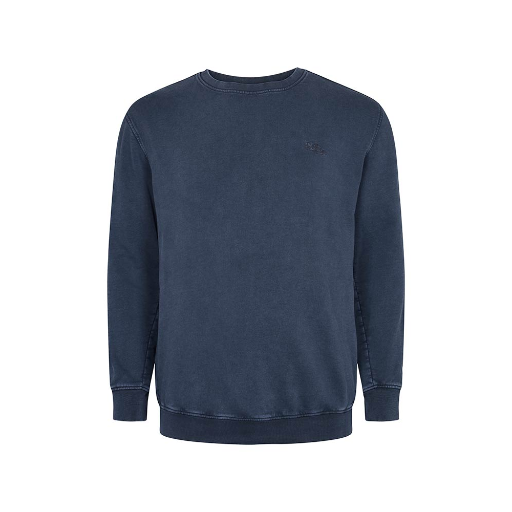 North 56 Rough Dyed Crew Neck Sweat Navy