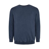 North 56 Rough Dyed Crew Neck Sweat Navy