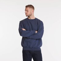 North 56 Rough Dyed Crew Neck Sweat Navy