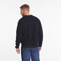 North 56 Classic Crew Neck Sweat Textured Cotton Navy