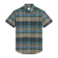 Ben Sherman Tartan Green SS Shirt Green